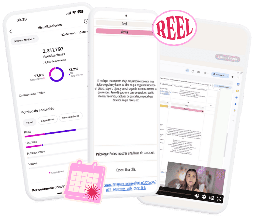 Calendario de contenidos gratis